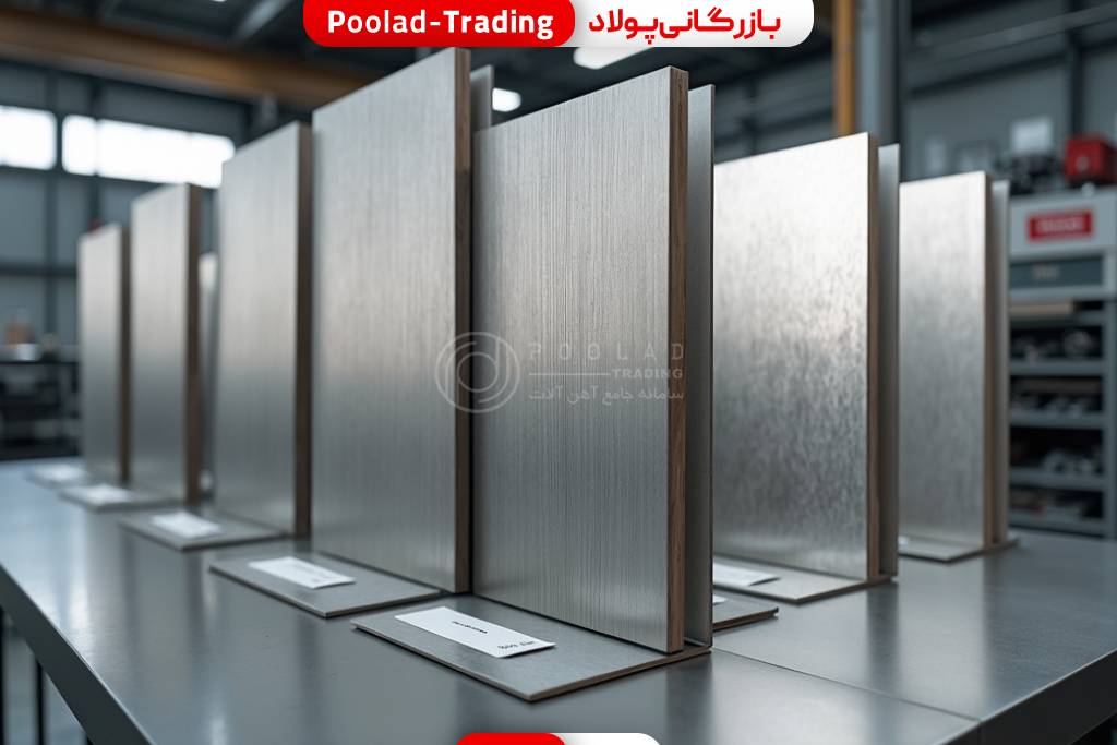 ورق استیل خشدار - بازرگانی پولاد